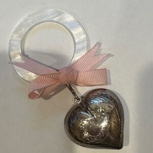 Sterling Silver Baby Rattle